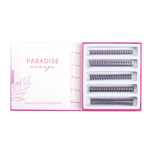PROMADE FEKETE&LILA OMBRE 5D 0.05 CC ÍV MIX NOVA SUPREME MŰSZEMPILLA PARADISE VISAGE