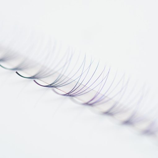 PROMADE FEKETE&LILA OMBRE 5D 0.05 M ÍV MIX NOVA SUPREME MŰSZEMPILLA PARADISE VISAGE